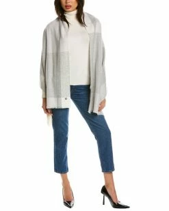 Deals 🧨 Bruno Magli Colorblocked Cashmere Wrap 👩 Women Scarves & Wraps ✨