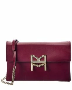 Hot Sale ⭐ Bruno Magli Concertina Micro Leather Crossbody 👩 Women Crossbody Bags 🎁