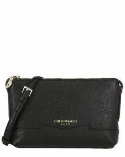 Cheap ✨ Bruno Magli Easy Leather Crossbody 👩 Women Crossbody Bags 🧨