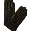 Best Pirce 🛒 Bruno Magli Elastic Cuff Cashmere-Lined Leather Gloves Men 🤩