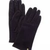 Best deal 🧨 Bruno Magli Cashmere-Lined Metallic Suede Gloves 👩 Women 🎁