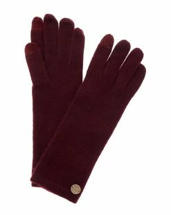 Budget ⌛ Bruno Magli Jersey Knit Cashmere Gloves 👩 Women 😍