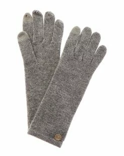 New 👏 Bruno Magli Jersey Knit Cashmere Gloves 👩 Women 🌟