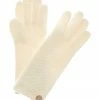 Brand new 🛒 Bruno Magli Honeycomb Knit Cashmere Gloves 👩 Women 👏
