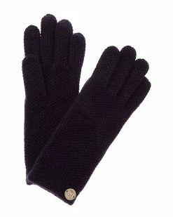 Buy ❤️ Bruno Magli Honeycomb Knit Cashmere Gloves 👩 Women 🎁