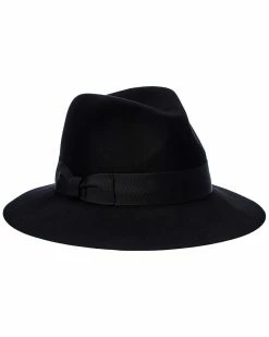 Flash Sale 🔔 Bruno Magli Wool Felt Fedora 👩 Women Hats ✔️