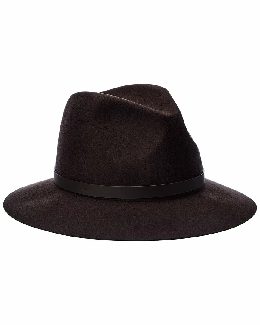 Top 10 π― Bruno Magli Leather-Trim Wool Felt Fedora π© Women Hats π―