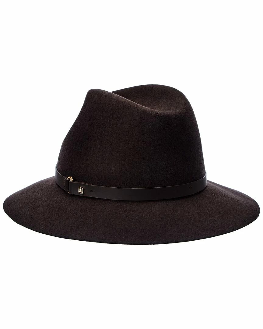 Top 10 π― Bruno Magli Leather-Trim Wool Felt Fedora π© Women Hats π― - Image 2