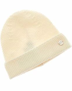 Best deal 🎉 Bruno Magli Honeycomb Stitched Cuffed Cashmere Hat 👩 Women Hats ⭐