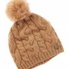 Deals 😀 Bruno Magli Ombre Cable Slouch Wool & Cashmere-Blend Hat 👩 Women Hats 😉