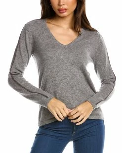 Outlet 😀 Bruno Magli V-Neck Wool & Cashmere-Blend Sweater 👩 Women Sweaters & Knits 🎁