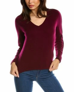 Budget ⭐ Bruno Magli V-Neck Wool & Cashmere-Blend Sweater 👩 Women Sweaters & Knits 🌟