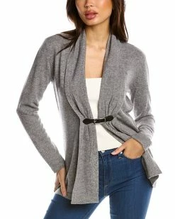 Flash Sale ✔️ Bruno Magli Shawl Collar Wool & Cashmere-Blend Cardigan 👩 Women Sweaters & Knits 😉