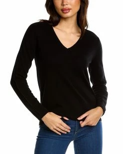 Deals ⭐ Bruno Magli V-Neck Wool & Cashmere-Blend Sweater 👩 Women Sweaters & Knits 🔔