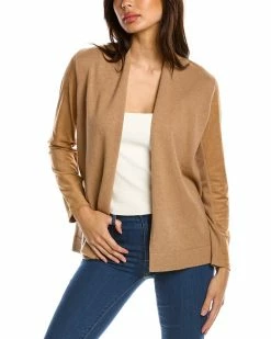 New ✔️ Bruno Magli Open Wool & Cashmere-Blend Cardigan 👩 Women Sweaters & Knits ❤️