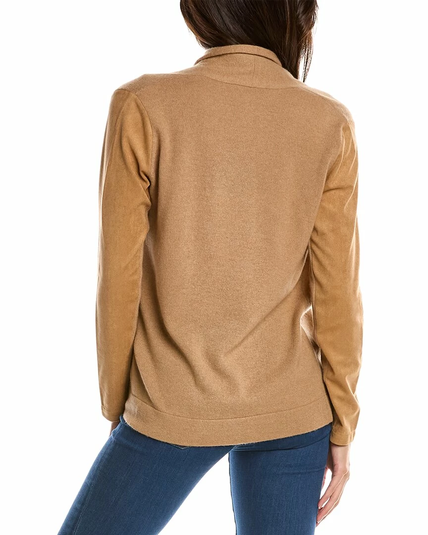 New ✔️ Bruno Magli Open Wool & Cashmere-Blend Cardigan 👩 Women Sweaters & Knits ❤️ - Image 2