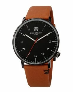 New ✔️ Bruno Magli Men's Leather ⌚ Watch ⌚ Watches ✨