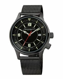 Best Pirce 💯 Bruno Magli Men's Stainless Steel ⌚ Watch ⌚ Watches 🔔