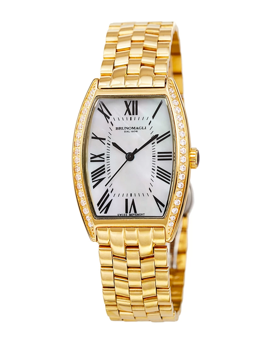 Best Pirce π Bruno Magli π© Women's Stainless Steel Diamond β Watch β Watches β