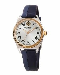 Discount 🎁 Bruno Magli 👩 Women's Leather ⌚ Watch ⌚ Watches 🔔