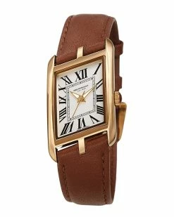 New ⌛ Bruno Magli 👩 Women's Leather ⌚ Watch ⌚ Watches 💯