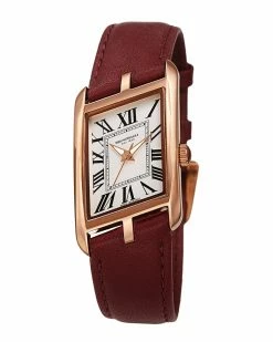 Outlet ✨ Bruno Magli 👩 Women's Leather ⌚ Watch ⌚ Watches 🎁