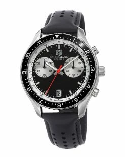 Flash Sale 😀 Bruno Magli Men's Leather ⌚ Watch ⌚ Watches ✨