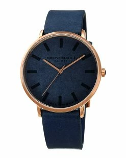 Best deal 👏 Bruno Magli Men's Leather ⌚ Watch ⌚ Watches 🎁
