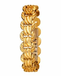 Best Sale 😍 Bruno Magli Mira Stainless Steel Link Bracelet Men ⌚ Watches 👍