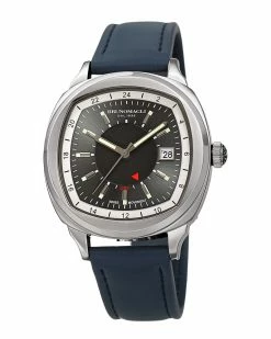 Budget 😍 Bruno Magli Men's Leather ⌚ Watch ⌚ Watches 😉