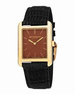 Wholesale ⌛ Bruno Magli 👩 Women's Leather ⌚ Watch ⌚ Watches 🎁